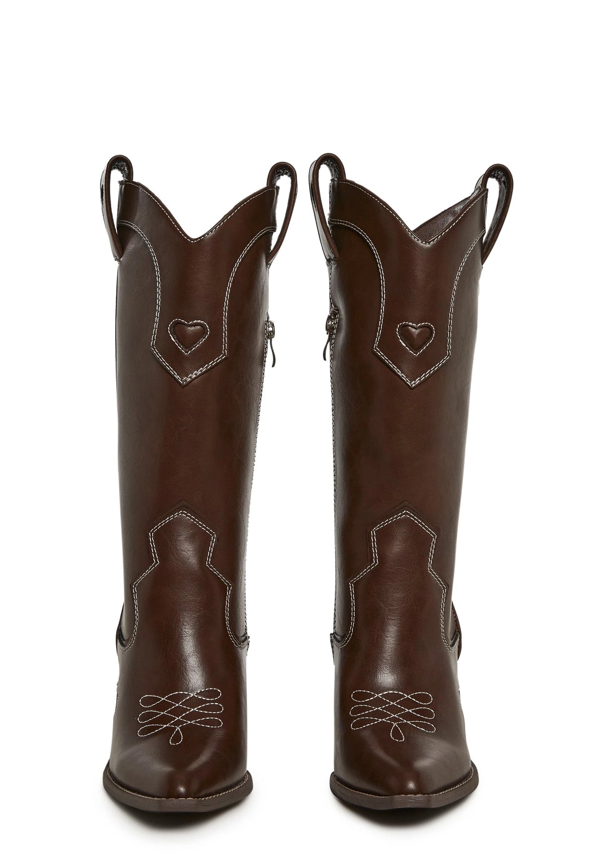Basic Present Perfect Cowgirl Boot - Brown