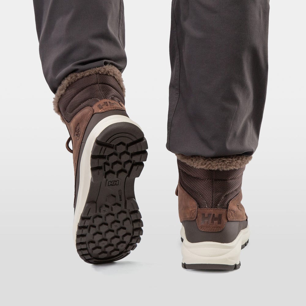 Men's Waterproof Insulated Winter Boots - Brown