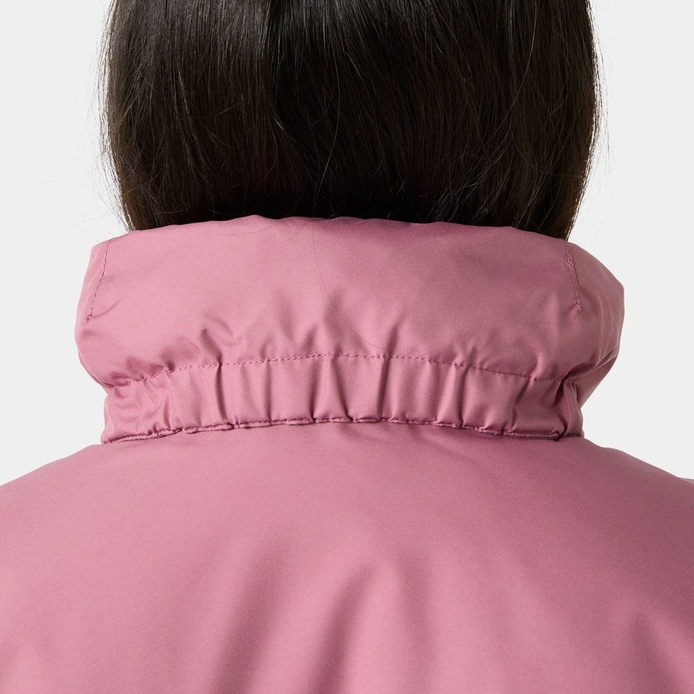 Women's Insulated Rain Coat - White