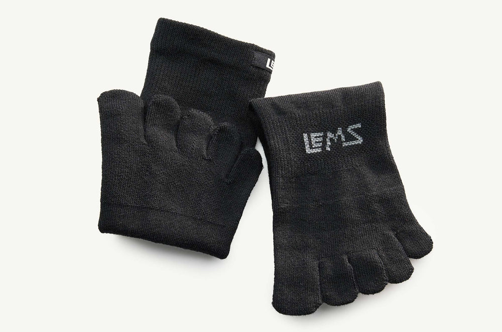 Ankle Toe Socks - Black