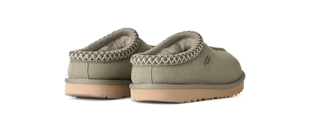 Kids' Suede Slip-On Slipper - Chestnut