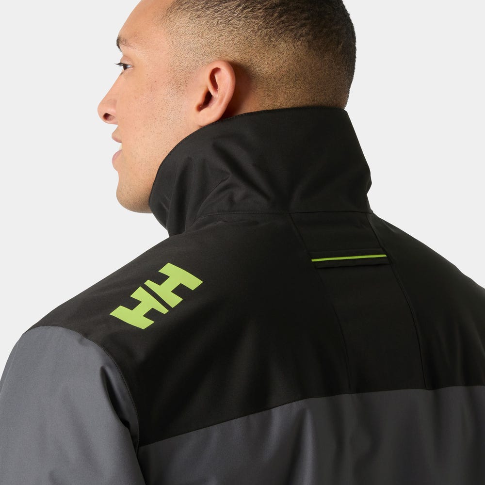 Men's Fleece-Lined Sailing Jacket - White