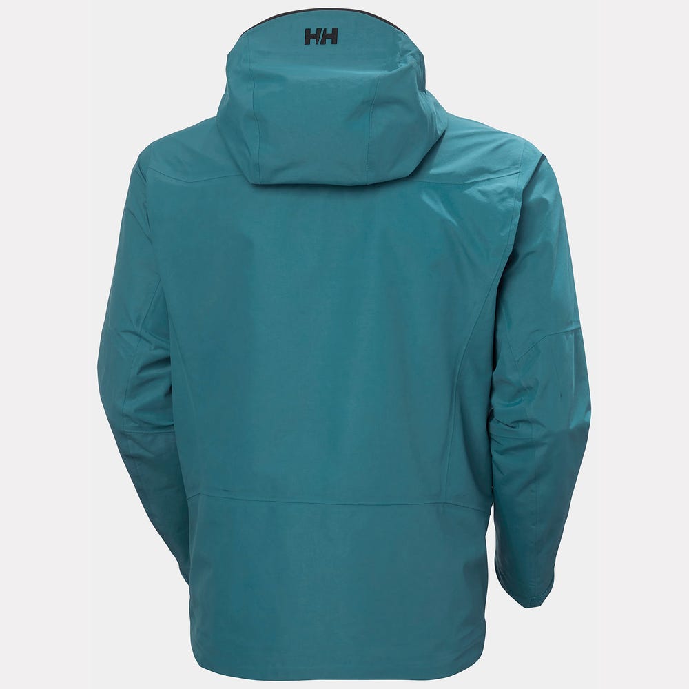Men's 3-Layer Waterproof Shell Jacket - Blue