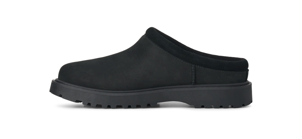 Men's Waterproof Nubuck Clog - Black