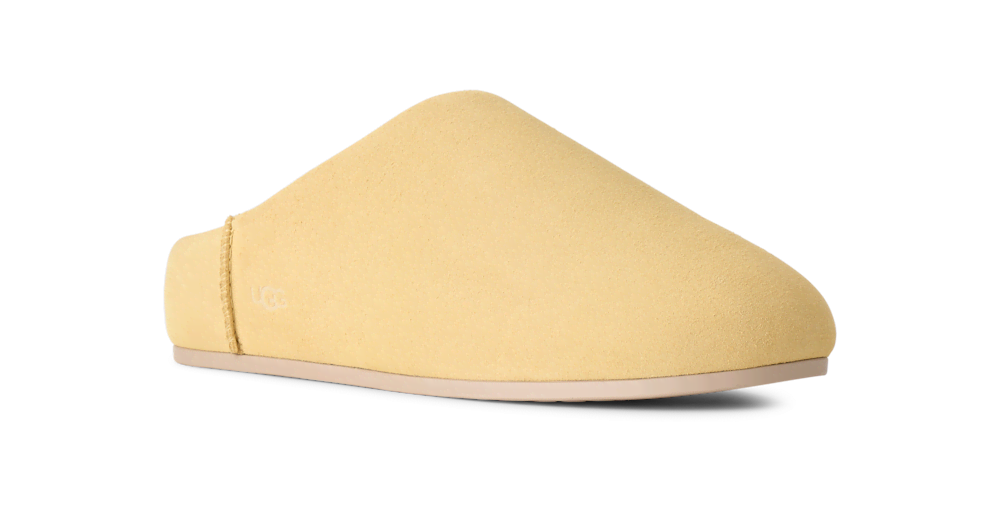 Women's Water-Resistant Suede Slip-On - Black