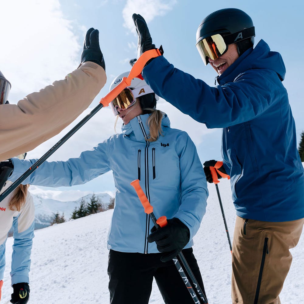 Men's Insulated Ski Jacket - Dark Blue
