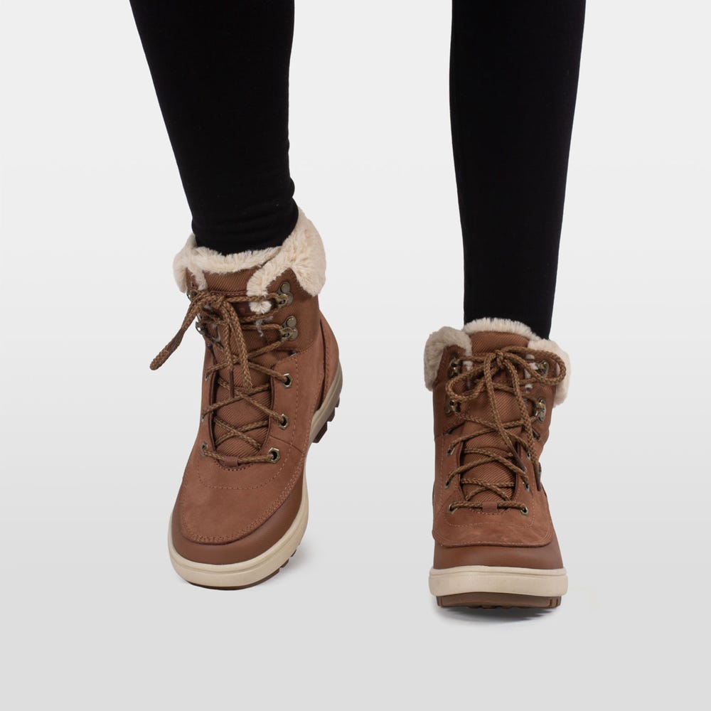 Women's Insulated Suede Winter Boots