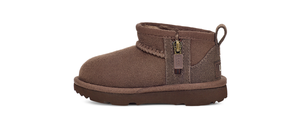 Toddler Sheepskin Mini Boot - Chestnut