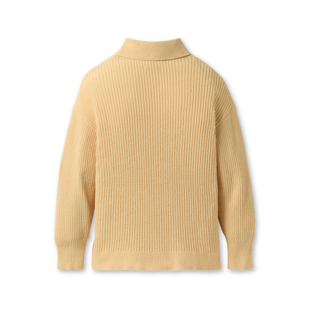 Women's Lightweight Collared Cardigan - Sand