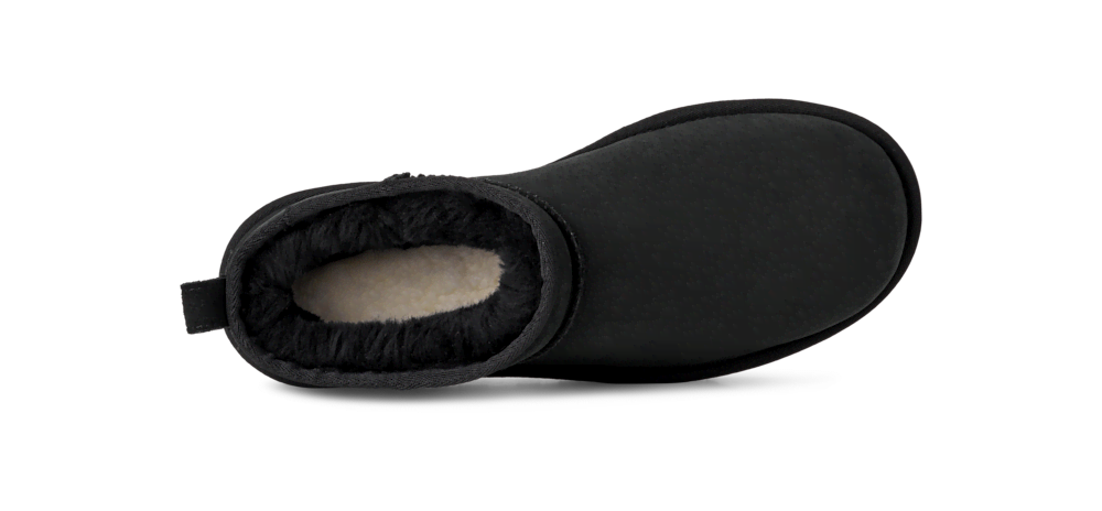 Men's Low Shaft Sheepskin Boot - Dark Grey