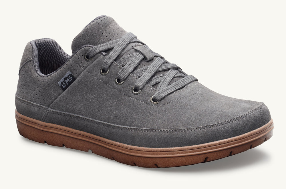 Men's Perforated Suede Sneaker - Tan