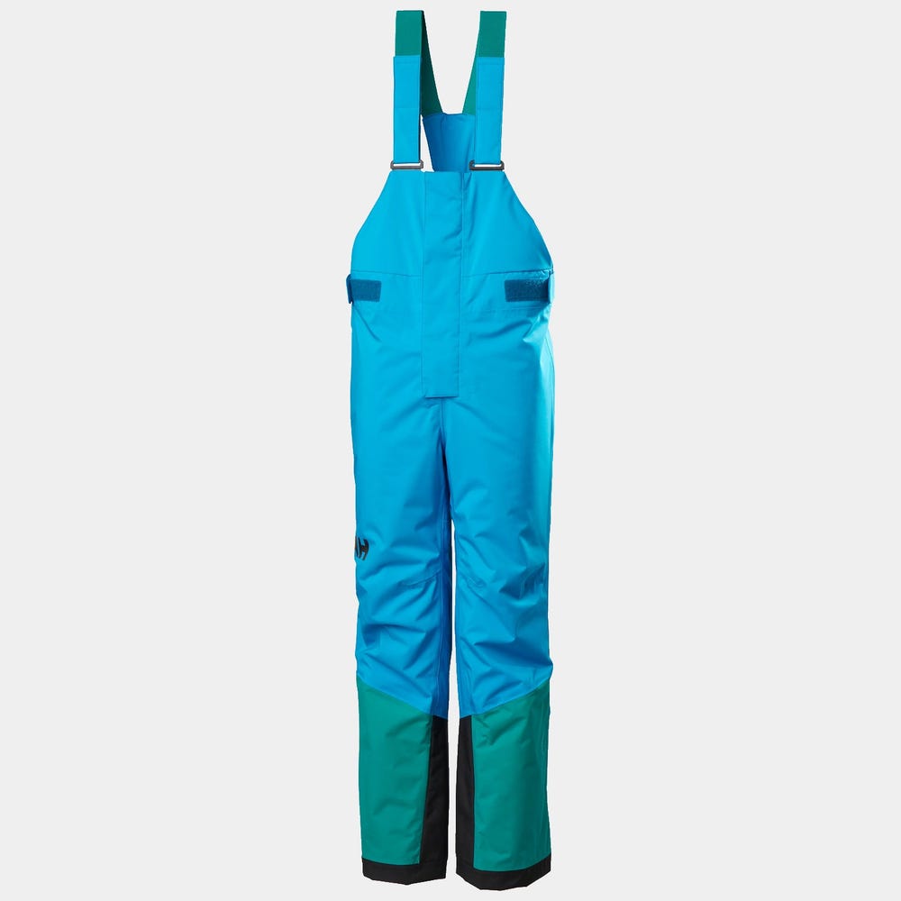 Juniors' Insulated Ski Bib Pants - Black
