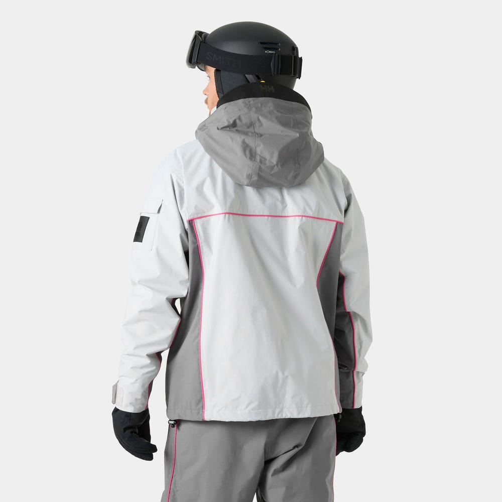 Unisex Waterproof Ski Shell Jacket - Black