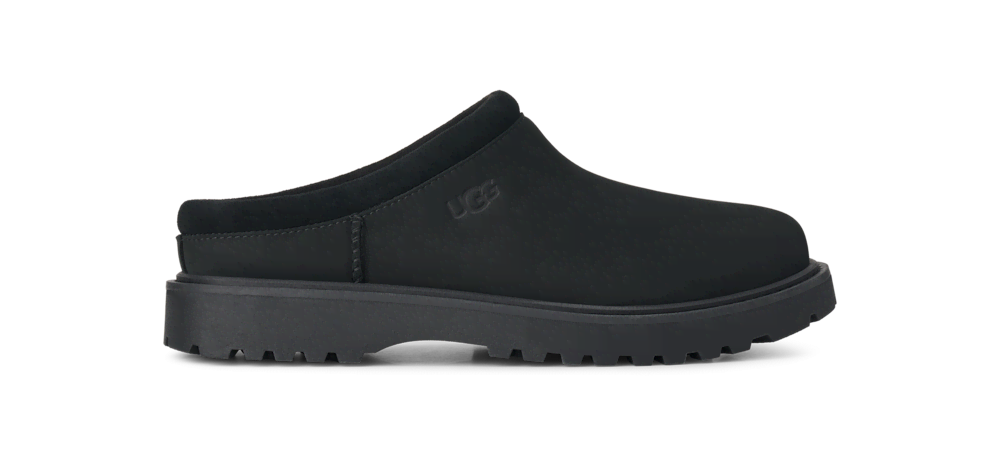 Men's Waterproof Nubuck Clog - Black