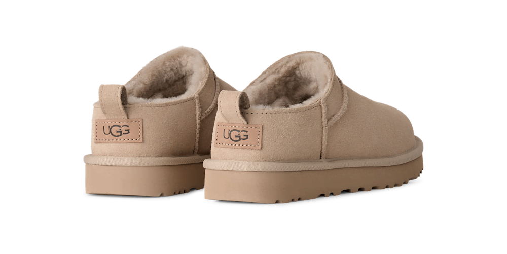 Women's Suede Micro Boot - Sand