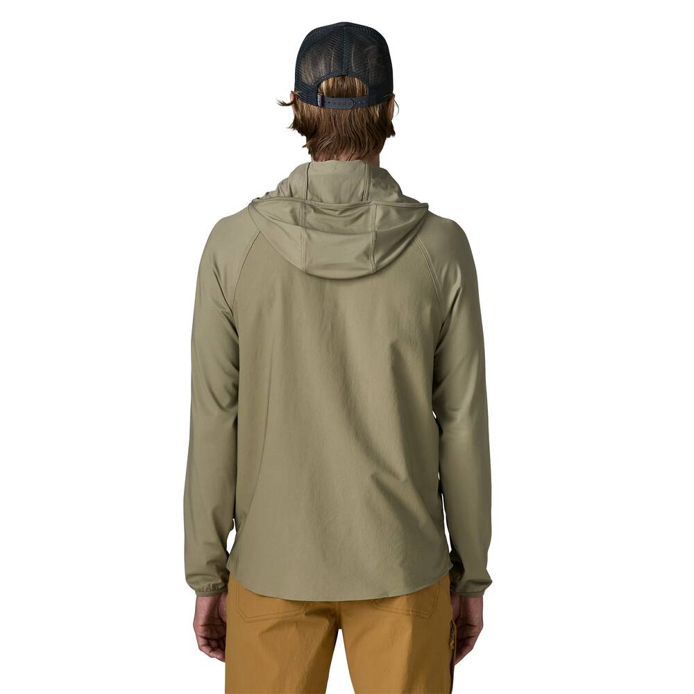Men's Sun Protection Fishing Hoodie - Gray