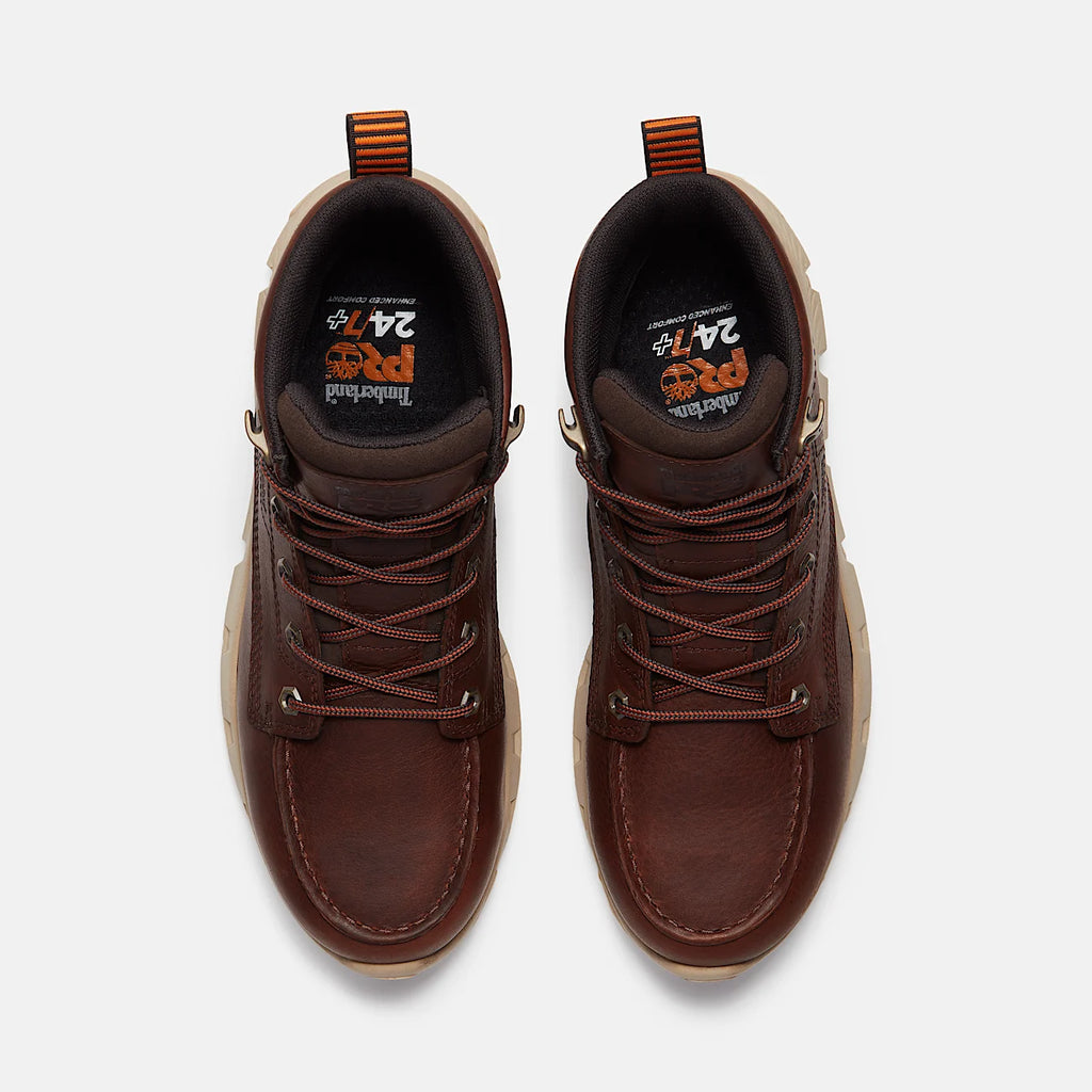 Men's 6-Inch Waterproof Alloy Toe Moc Toe Boot