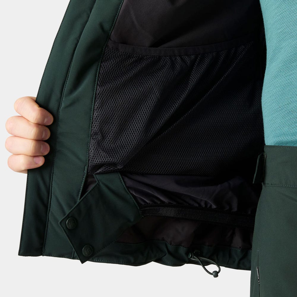 Men's Insulated Ski Jacket - Green