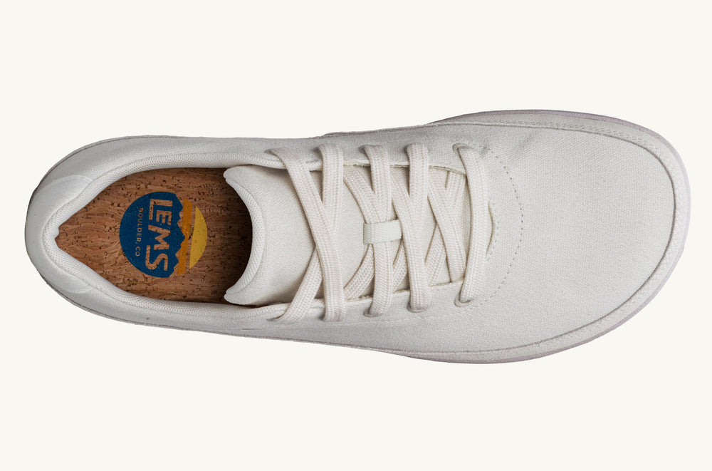 Women's Canvas & Wool Sneaker - Vanilla