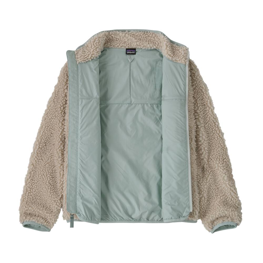 Kids' Windproof Pile Fleece Jacket - Natural