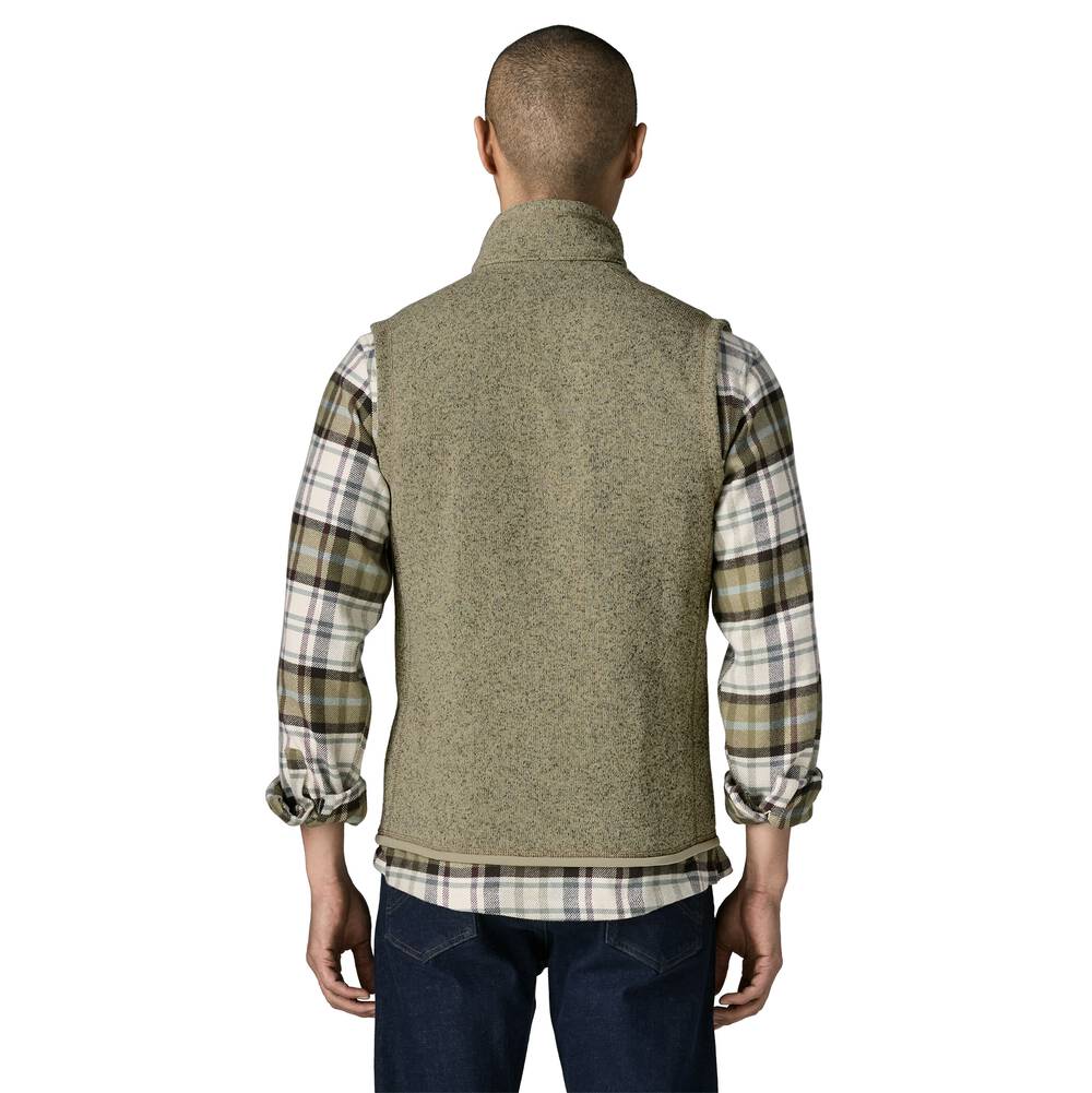 Men's Full-Zip Knit Fleece Vest - Navy
