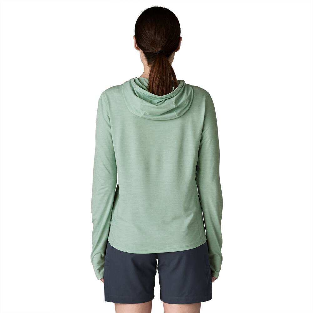 Women's UPF 40+ Sun Hooded Shirt - Green