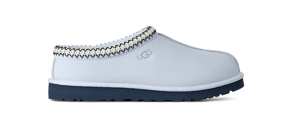 Men's Nubuck Sheepskin Slip-On Clog - Chestnut
