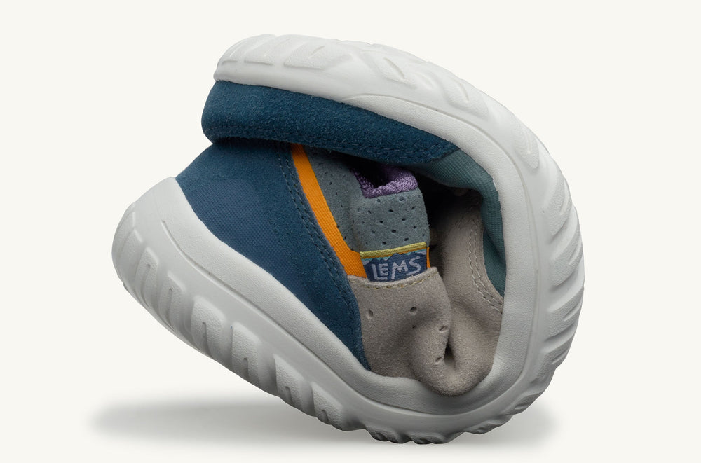 Men's Suede Minimal Sneaker - Gray