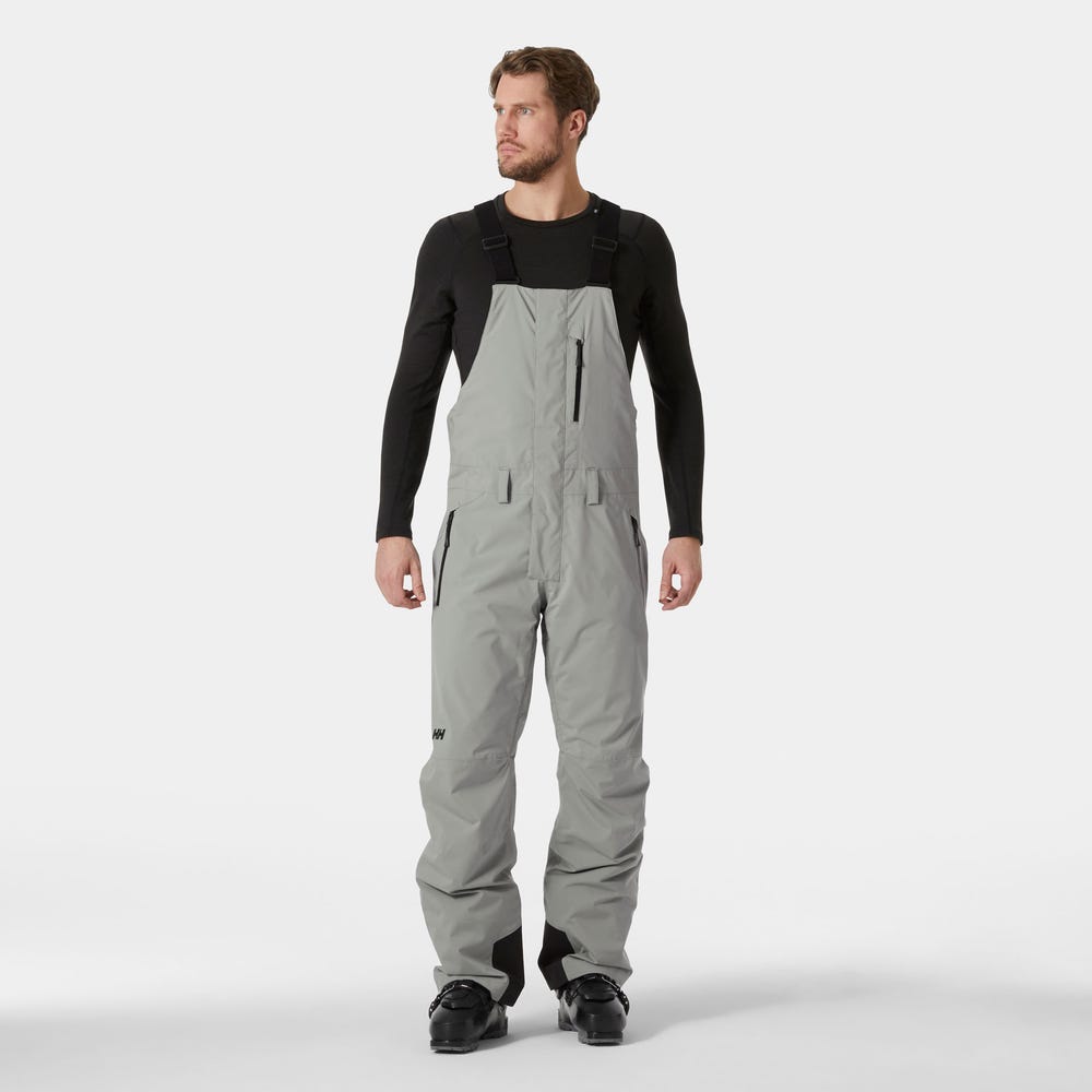 Men's Insulated Ski Bib Pants - Green