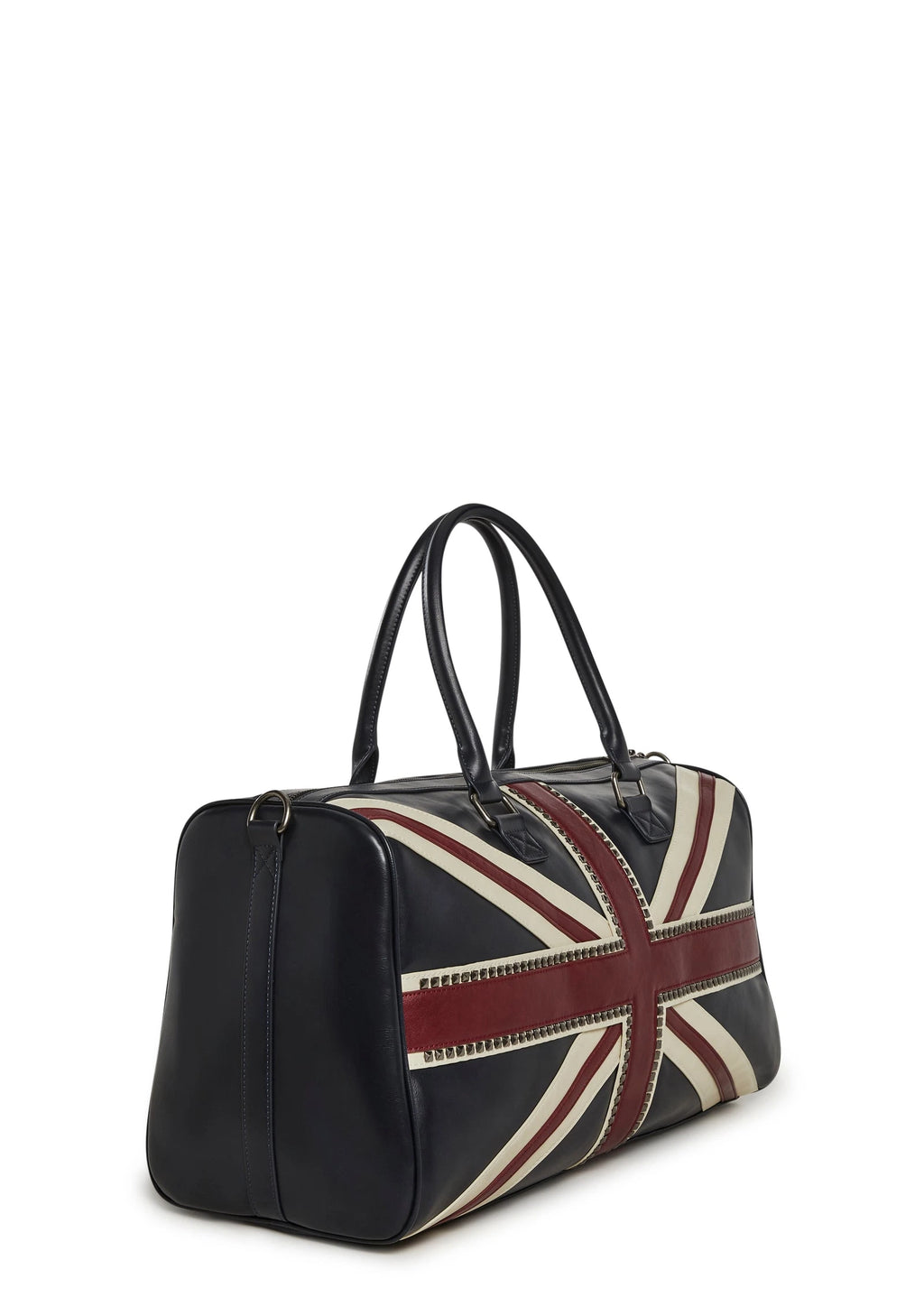 Studded Flag Panel Weekender Bag - Multi