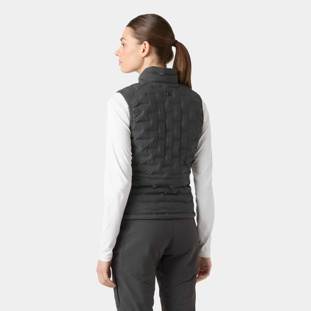 Women's Stretch Insulated Vest - Gray