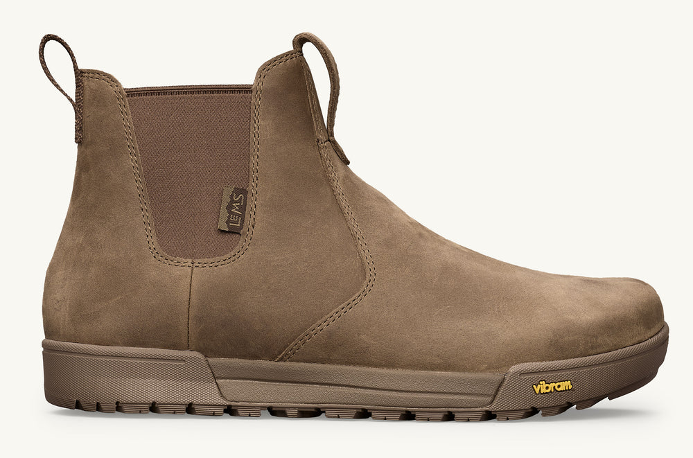 Men's Leather Chelsea Boot - Stone