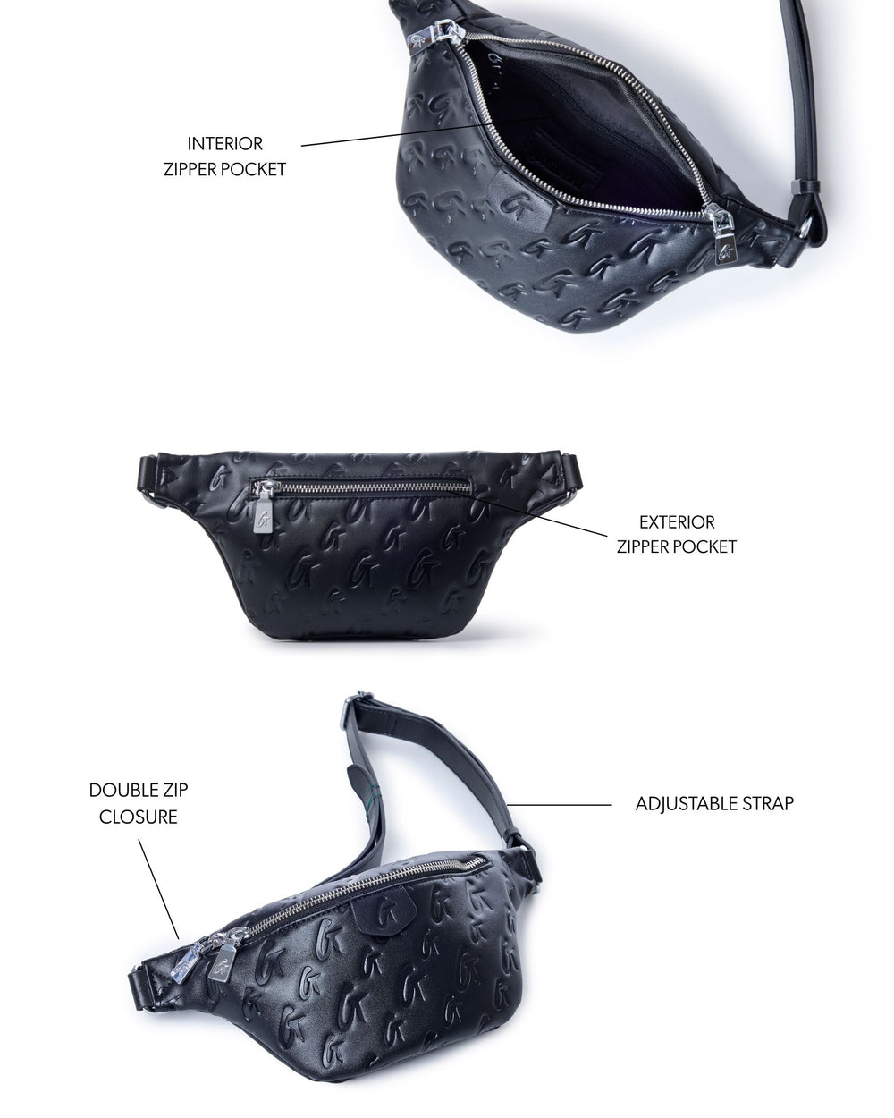 Mini Belt Bag - Black