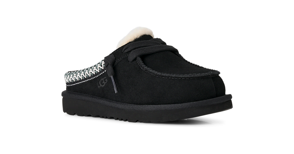 Kids' Suede Lined Mule - Sand