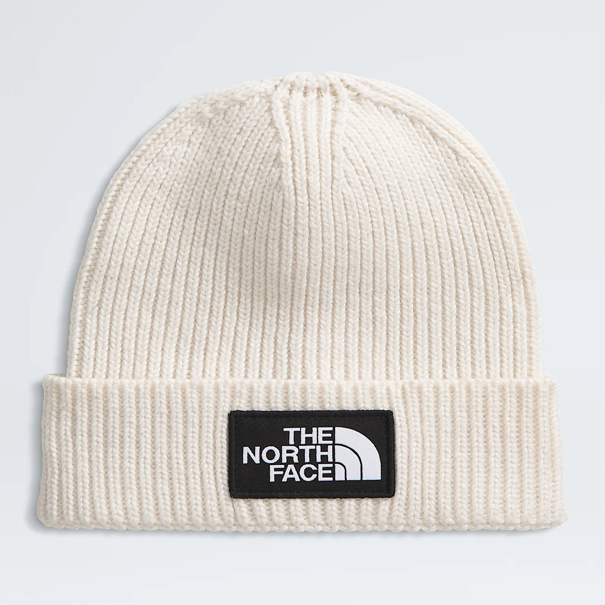 Kids' Cuffed Knit Beanie - White