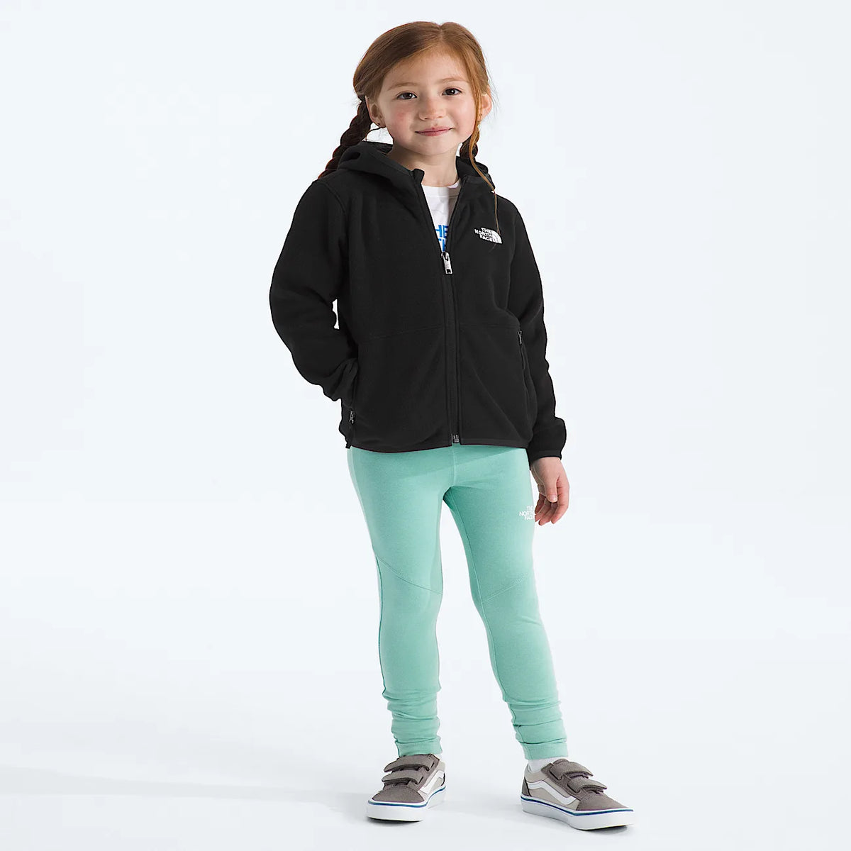 Kids' Fleece Full-Zip Hoodie - Coral