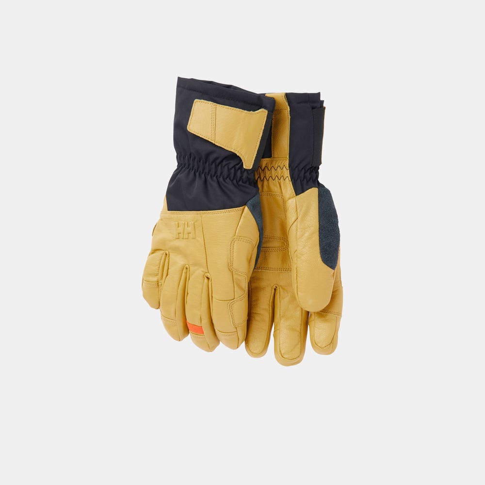 Unisex Waterproof Insulated Ski Gloves - Sand