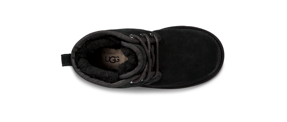 Kids' Suede Chukka Boot - Black