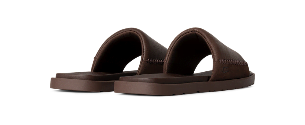 Men's Leather Slide Sandal