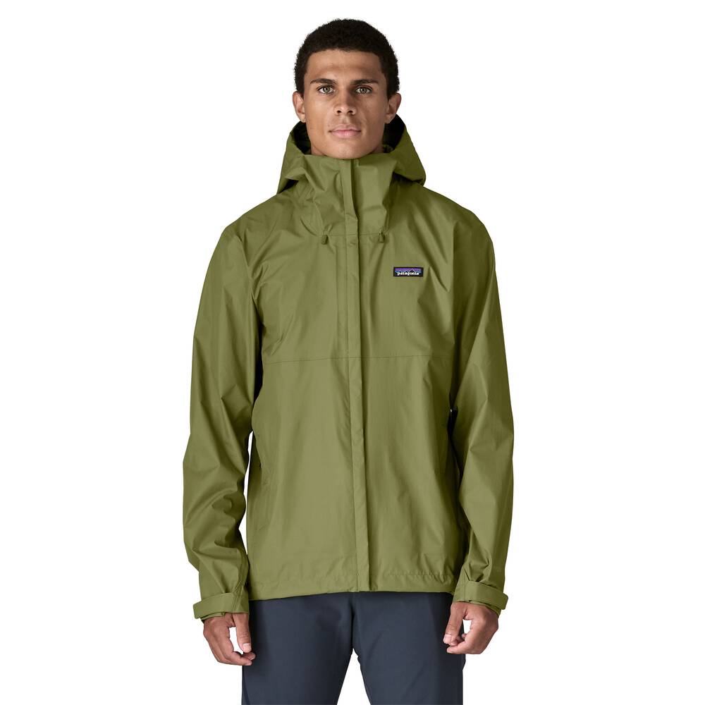 Men's 3-Layer Waterproof Rain Jacket - Gray