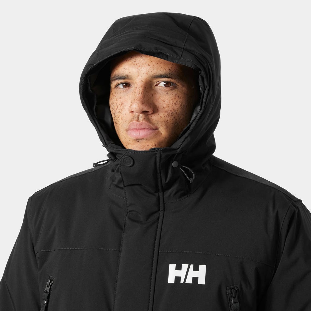 Men's Insulated Waterproof Parka - Gray Green
