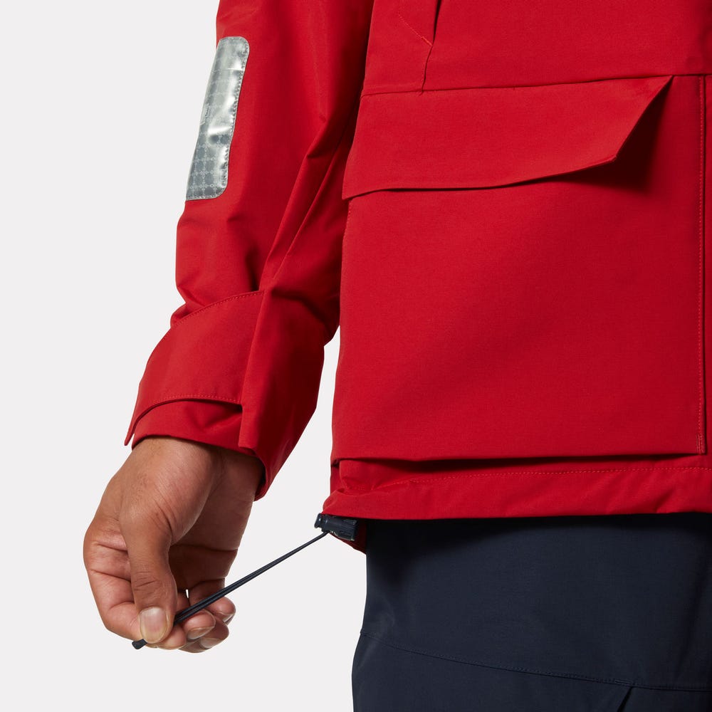 Men's Waterproof Sailing Jacket - Red