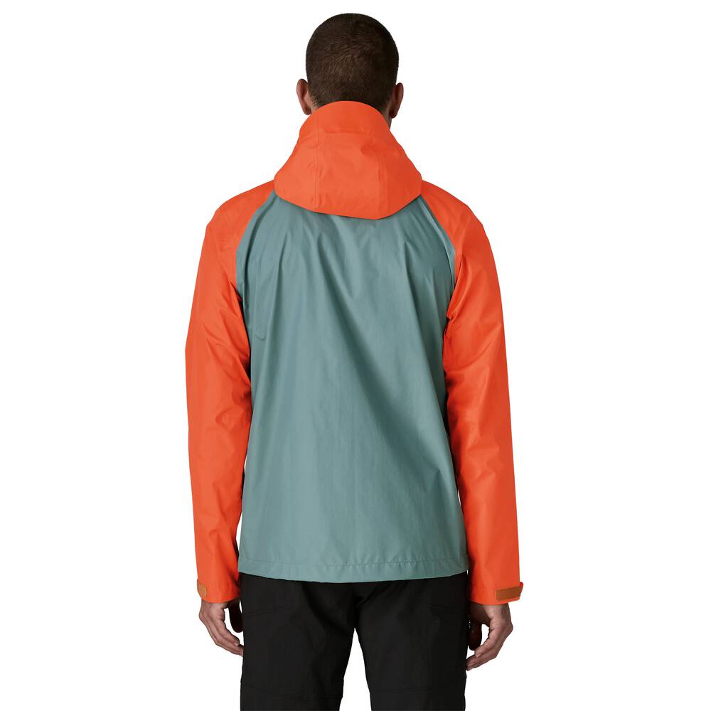 Men's 3-Layer Waterproof Rain Jacket - Gray