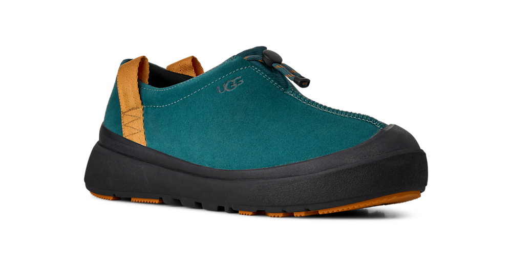 Men's Waterproof Suede Toggle Clog - Black