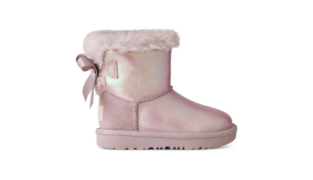 Toddler Iridescent Bow Boots