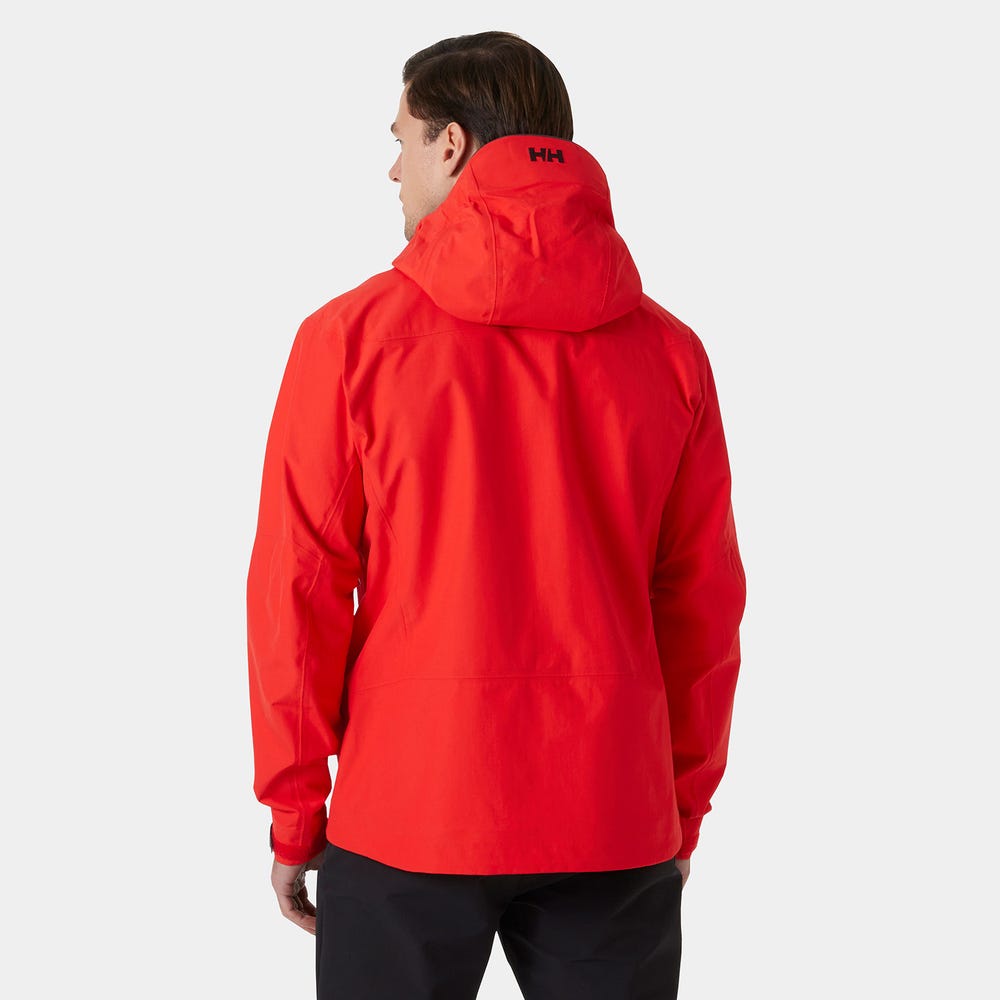 Men's 3-Layer Waterproof Shell Jacket - Blue