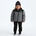 Boys' Reversible Hooded Jacket - Gray