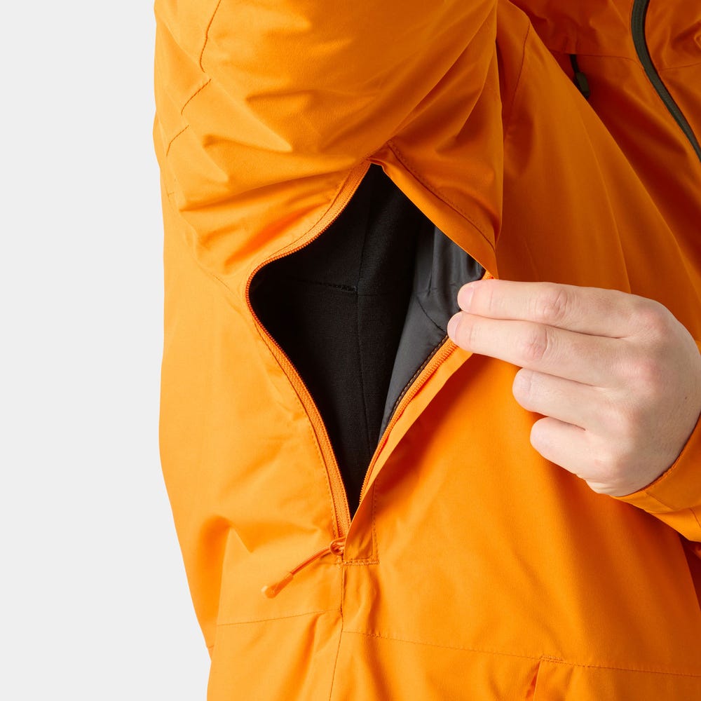 Men's Insulated Waterproof Ski Jacket - Green