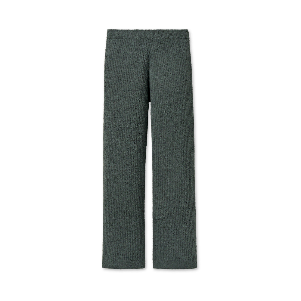 Women's Ribbed Straight-Leg Pants - Allspice