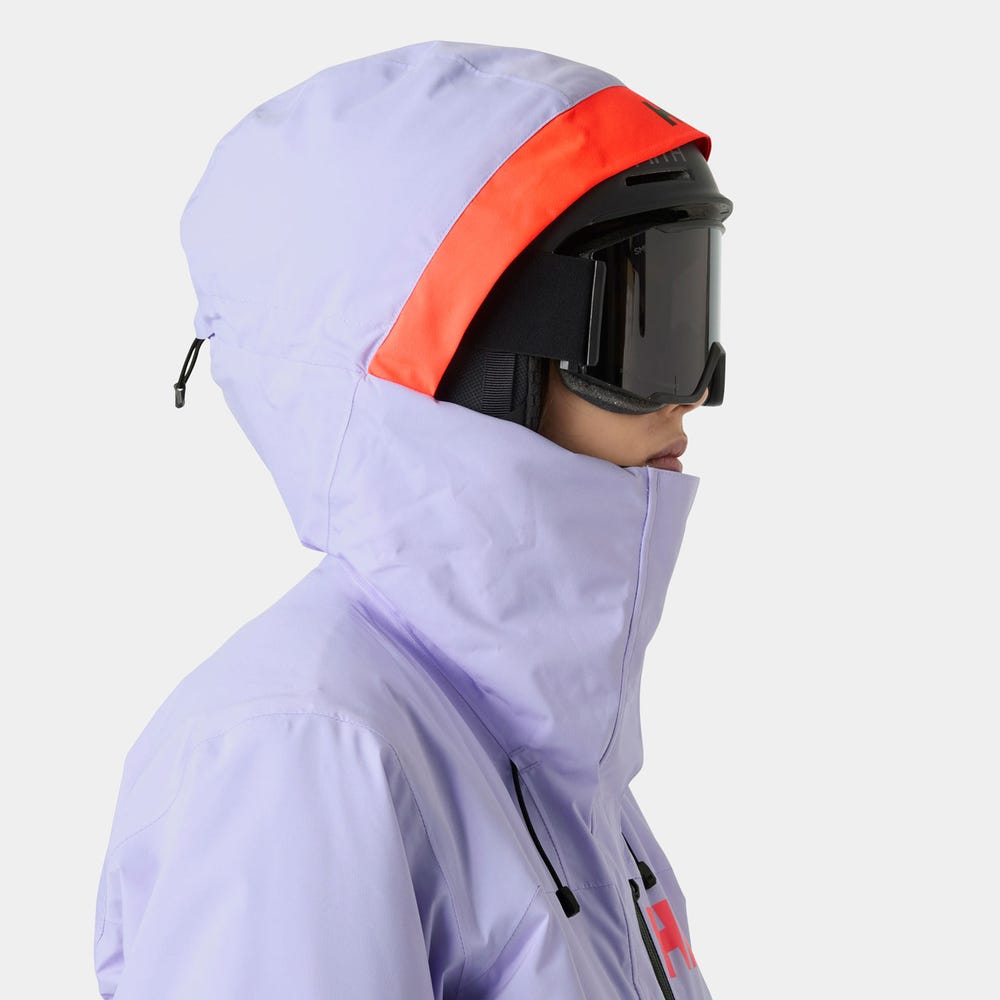 Women's Waterproof Ski Jacket - Cranberry